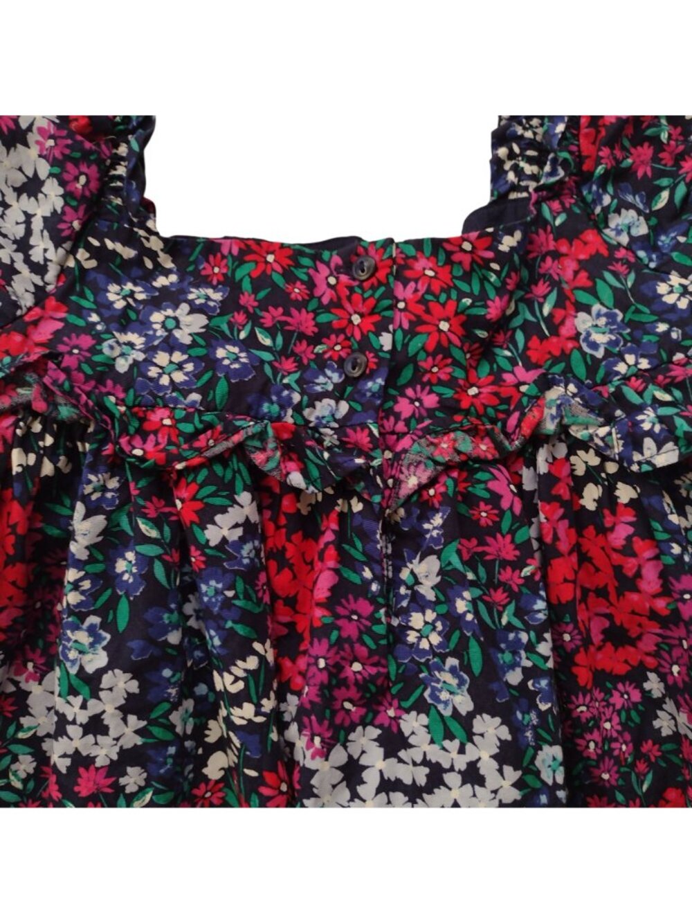Janie and Jack Baby Girl Dresses 12-18M Set of 2 Cotton Blend Summer Sundresses - Picture 9 of 11